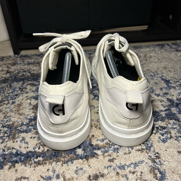 Cole Haan Grandpro Rally Canvas White Court Sneakers Size 11 - Picture 8 of 13